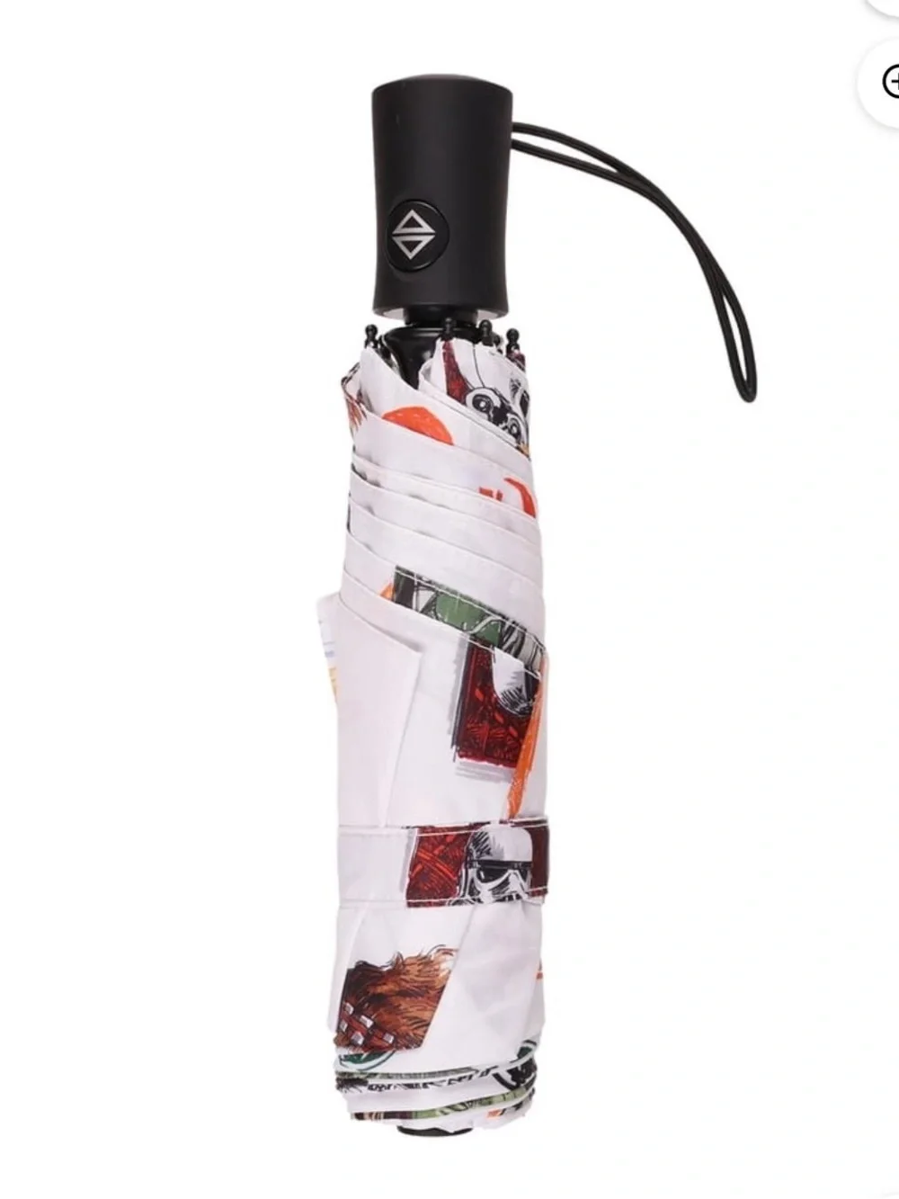 Star Wars Umbrella - White with Multicolor Character Icons